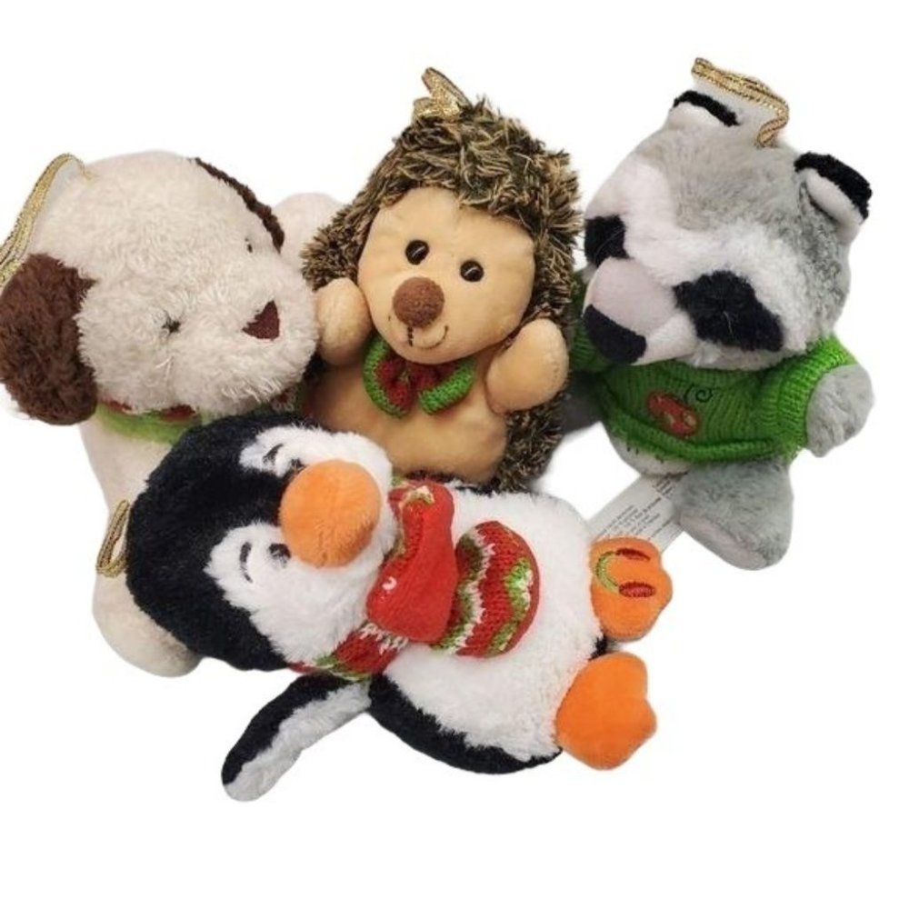 Christmas Holiday Themed Hanging Plush Decor